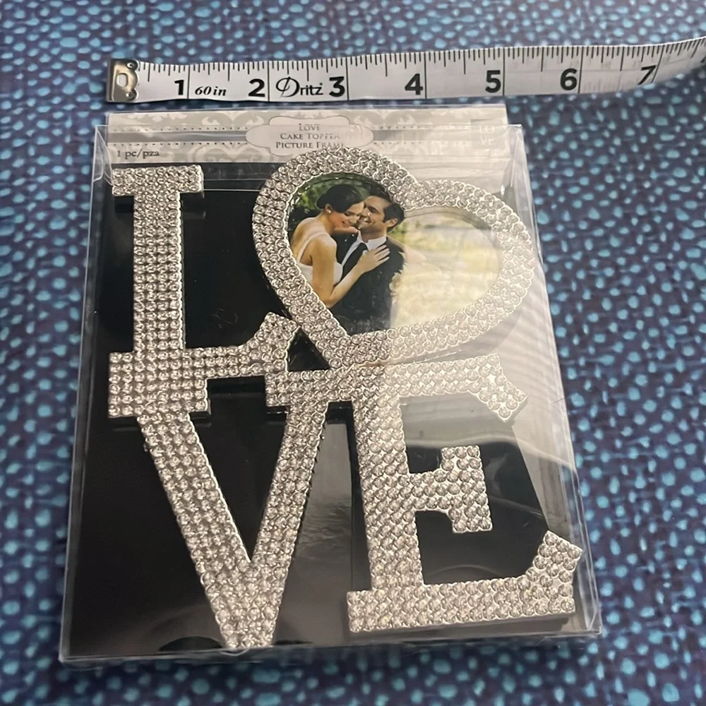 LOVE Cake Topper Picture Frame